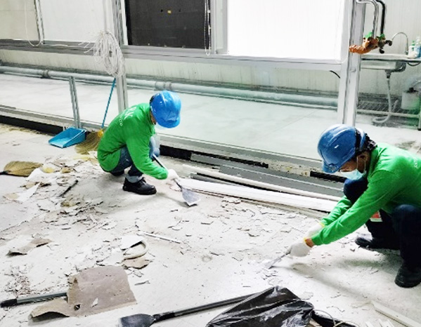 งานปรับปรุงรีโนเวทห้องพื้นที่ตรวจสอบภายในและบริหารความเสี่ยง