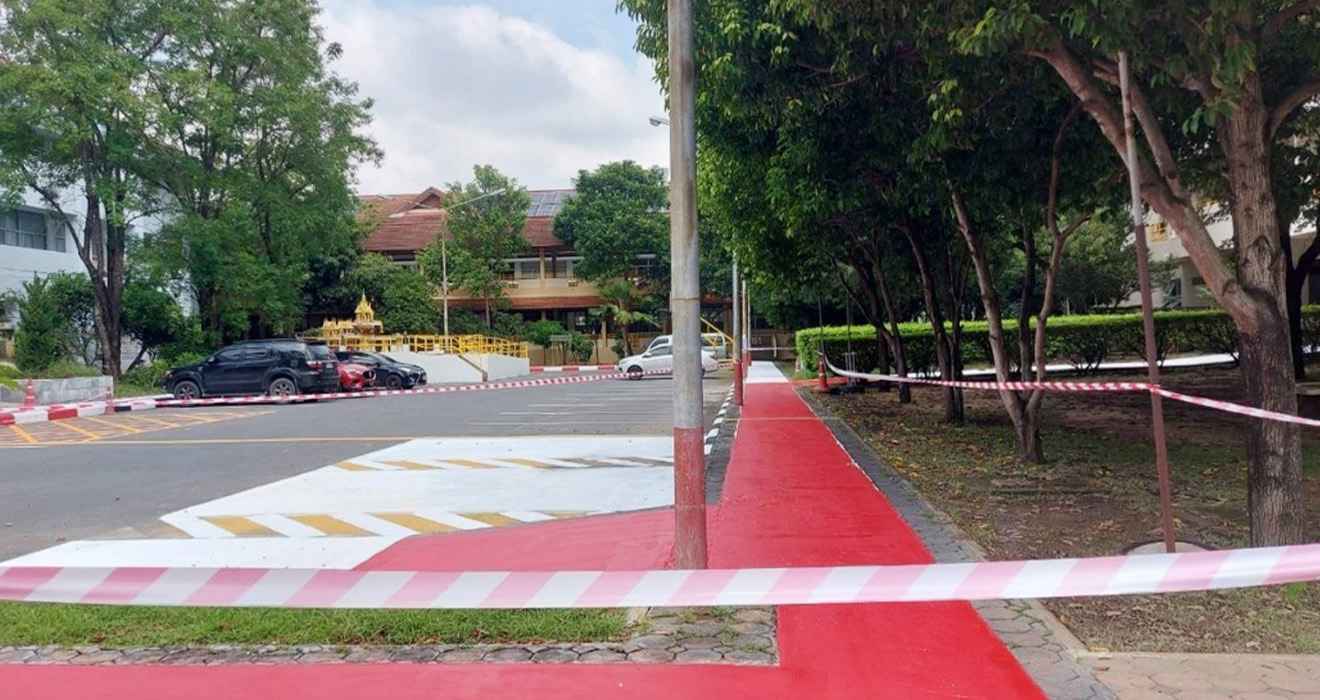 งานปรับปรุงทาสีจราจร